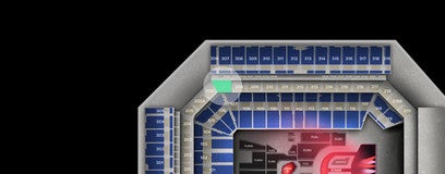 Seat view from Club
