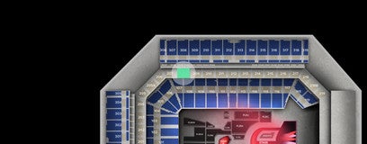 Seat view from Club