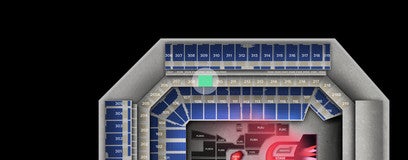Seat view from Club