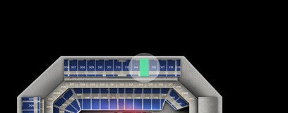 Seat view from Upper