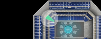 Seat view from Lower