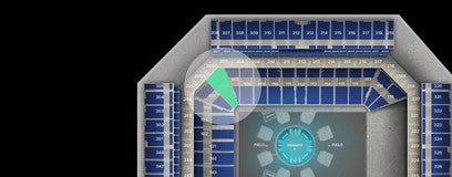 Seat view from Lower