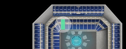 Seat view from Lower