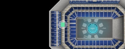 Seat view from Club