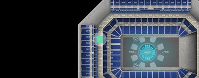 Seat view from Club
