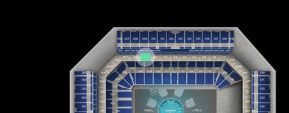 Seat view from Club