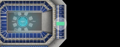 Seat view from Upper