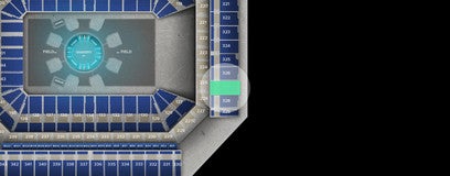 Seat view from Upper