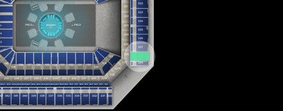 Seat view from Upper
