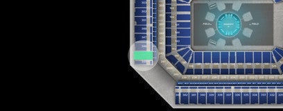 Seat view from Upper