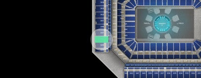Seat view from Upper