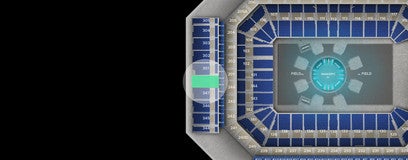 Seat view from Upper