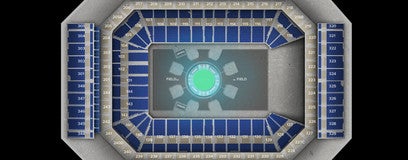 Seat view from SNAKEPIT