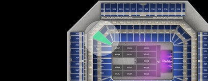 Seat view from Lower