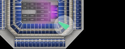 Seat view from Lower