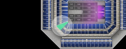 Seat view from Lower