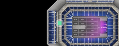 Seat view from Club