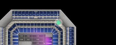 Seat view from Club