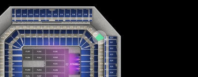 Seat view from Club