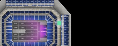 Seat view from Club