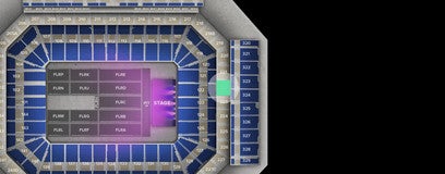 Seat view from Club