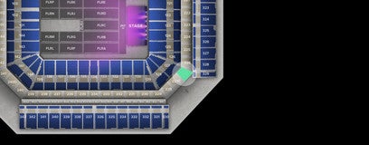 Seat view from Club