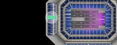 Seat view from Club
