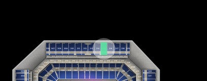 Seat view from Upper