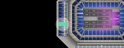 Seat view from Upper