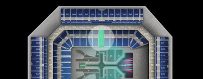 Seat view from Lower