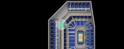Seat view from Club
