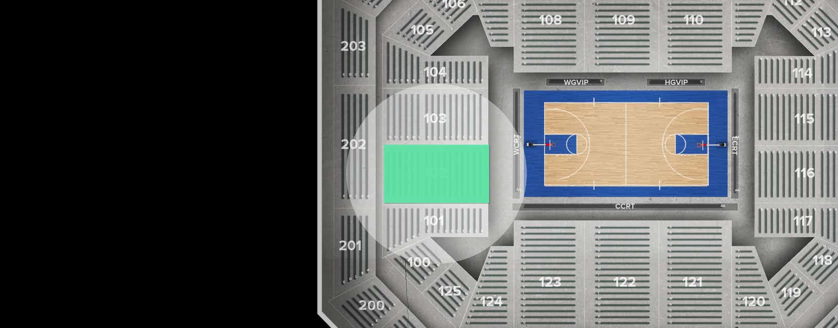 Seat view from Main
