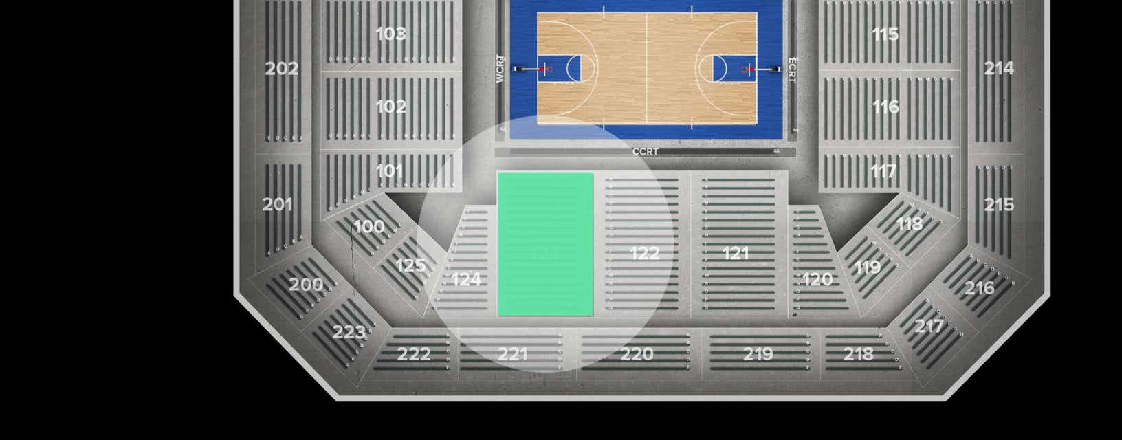 Seat view from Main