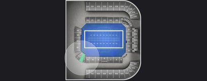 Seat view from Shortside Lower