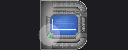 Seat view from Shortside Lower