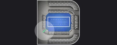 Seat view from Lower Visitor Priority