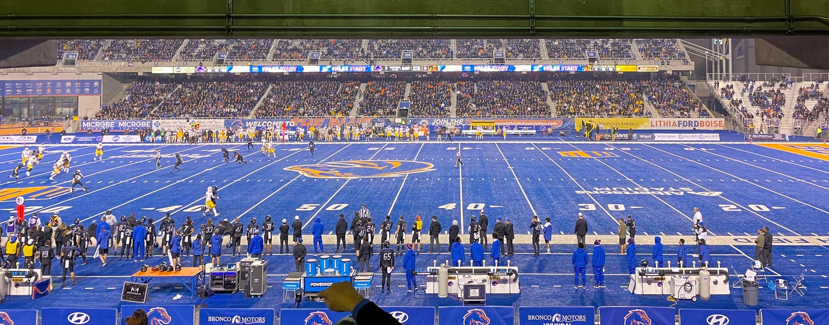 Seat view from Longside Lower