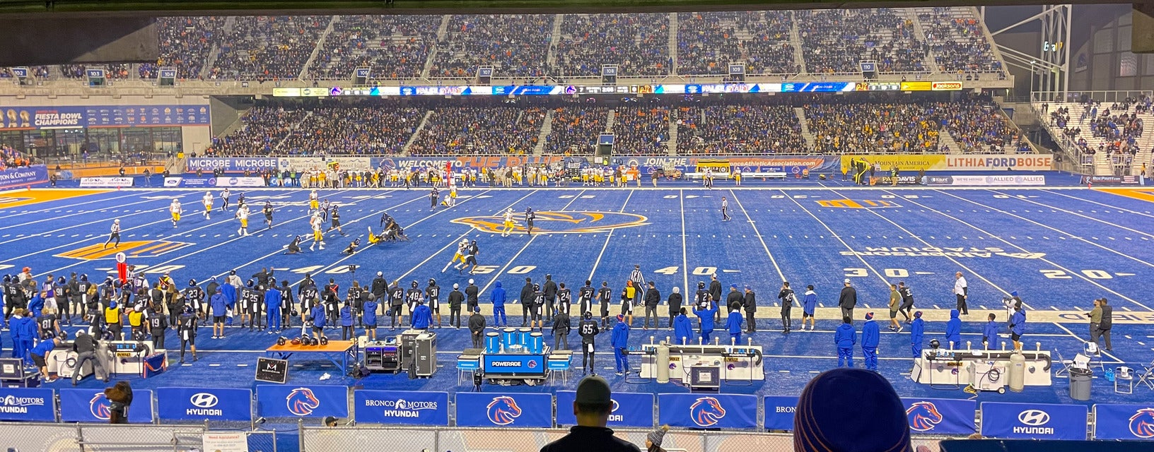 Seat view from Longside Lower