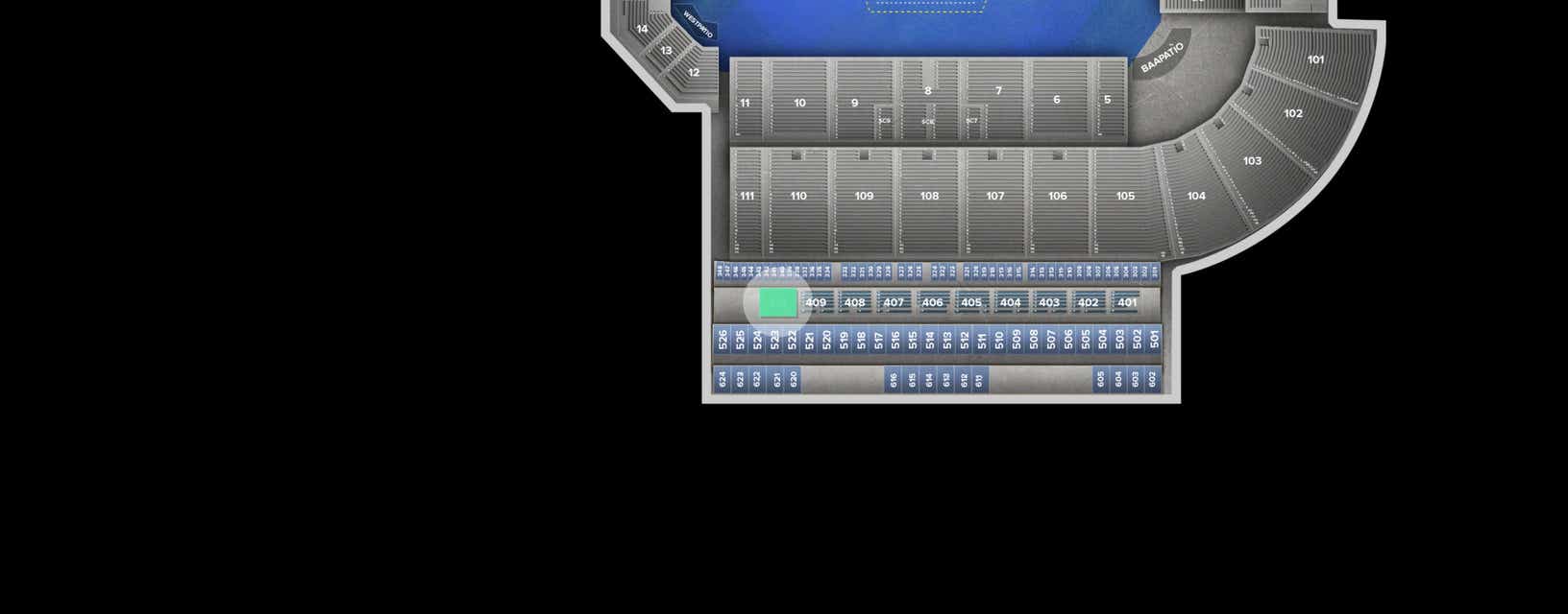 Seat view from Club