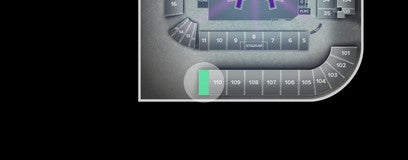 Seat view from Upper Bronco Priority