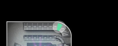 Seat view from Upper End Zone