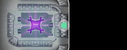 Seat view from Upper South End Zone