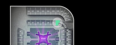 Seat view from Lower Bronco Priority