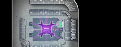 Seat view from FLRF