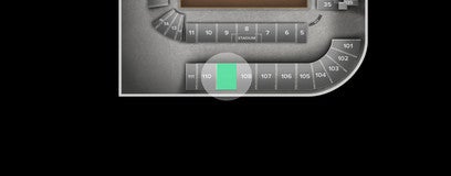 Seat view from Upper