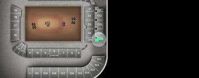 Seat view from Upper