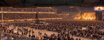 Seat view from Lower End Zone