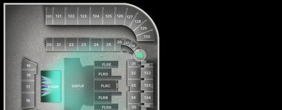 Seat view from Lower End Zone