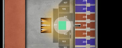 Seat view from Floor