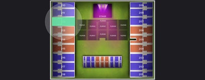 Seat view from Section